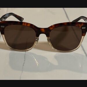 Gucci GG 3747 X9Q Unisex Tortoise Clubmaster Sunglasses Brown Lens Made In Italy